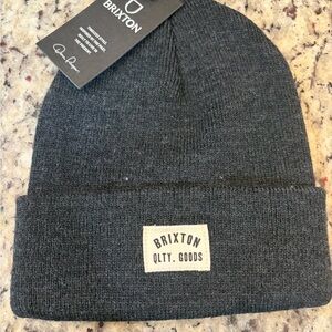 Brixton Black Knit Beanie